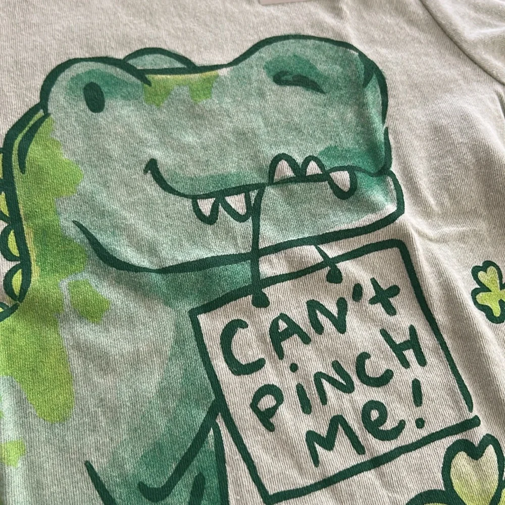 OLD NAVY Toddler Dinosaur St patricksday shirt 4T